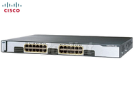 AC 120/230V Used Original Cisco Gigabit Layer 3 Network WS-C3750G-24T-E 3750
