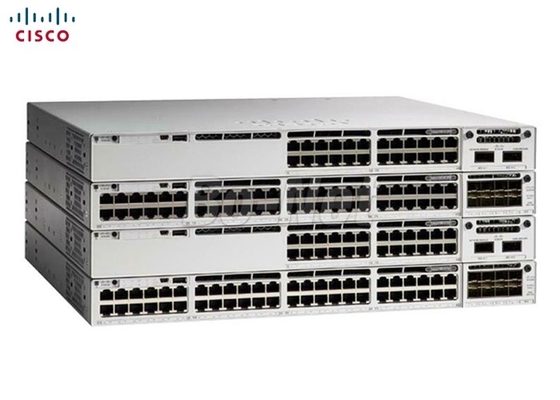 Cisco Network Switch C9300-24S-E Cisco Gigabit Switch 9300 24-Port 1G SFP Uplinks Network Switch PWR-C1-715WAC-P Power
